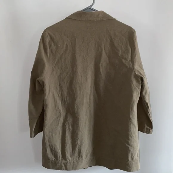 Lush oversized linen jacket - Picture 4 of 4